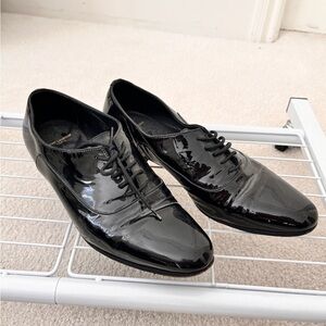 Saint Laurent Oxford patent leather